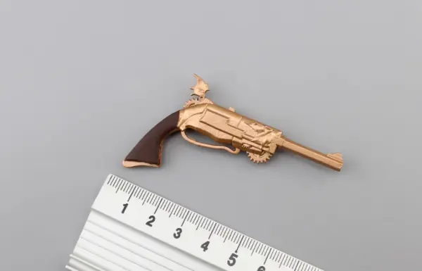 1/6 Scale P38 PPK Mini Metal Revolver Model for Dioramas - Image 12