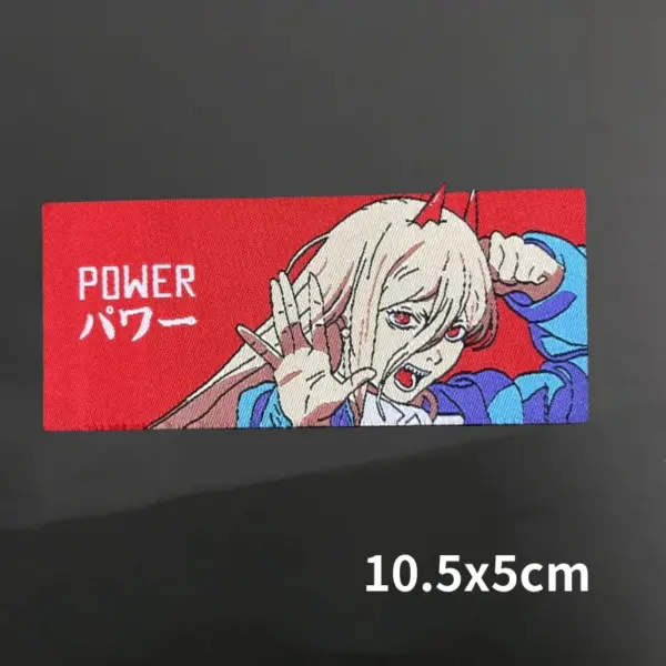 Anime Demon Slayer Hook and Loop Patches for Clothing - Image 3