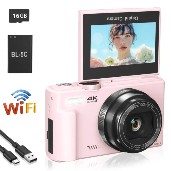 4K Digital Camera for Vlogging and Photography - Image 12