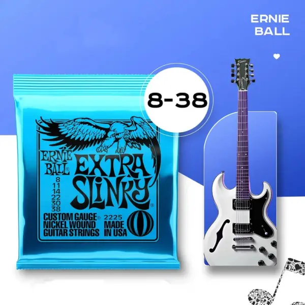 Heavy Metal Electric Guitar Strings 10-46 Nickel Wound - Image 3