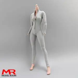1/6 Female Zipper Bodysuit for Action Figures 14 S0eb85e3d3c254fc19d45ae55accbec33b