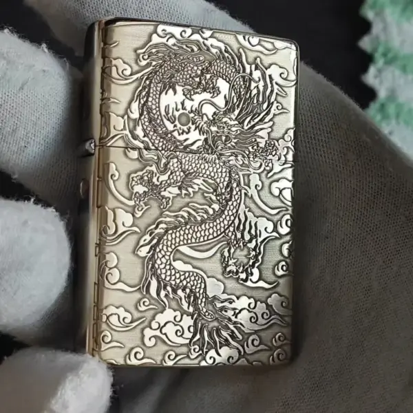 ZORRO Copper Windproof Kerosene Lighter - Image 11