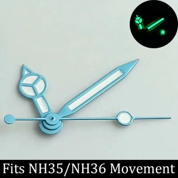 Silver/Gold N H35 Watch Hands for NH35 ETA 286 Movement - Image 74