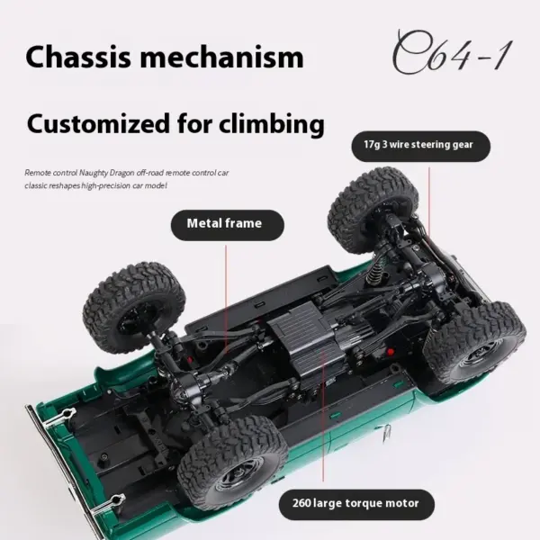 Hailux 1:16 Remote Control Off-Road Car - Image 4