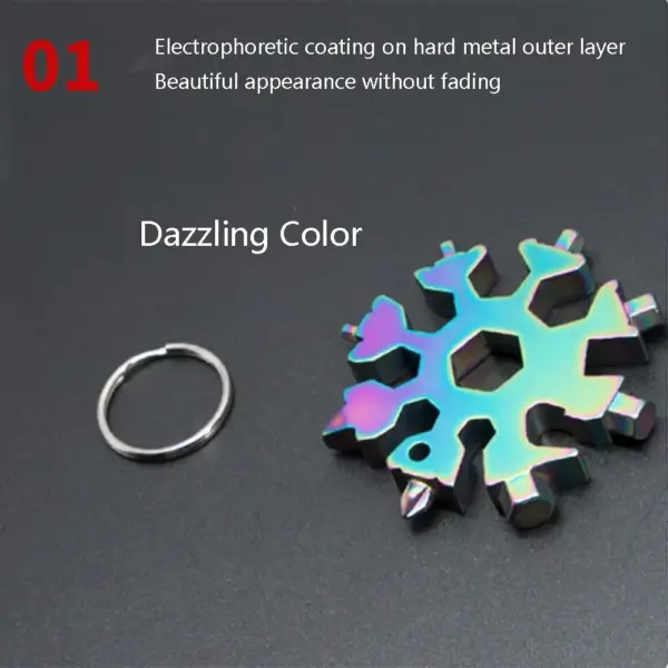 18-in-1 Stainless Steel Snowflake Multi-Tool - Image 8