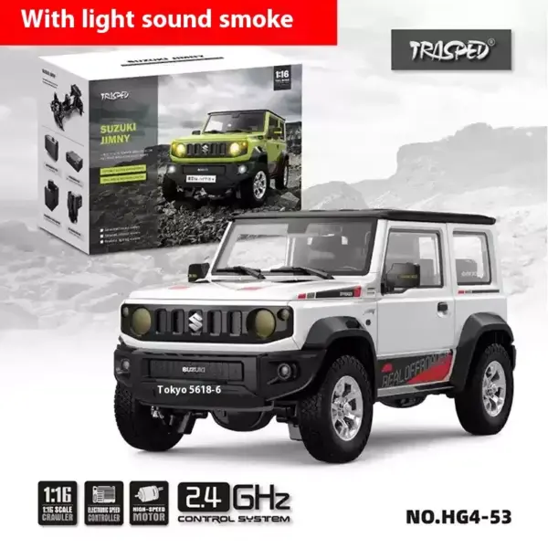 HG4-53 1/16 Scale Remote Control Jimny Car - Image 8