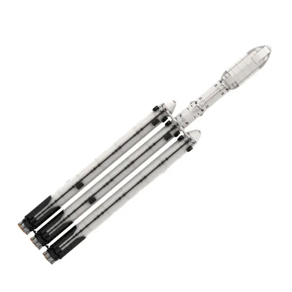 Falcon Heavy Saturn V SpaceX Rocket Building Set Kit - Image 5