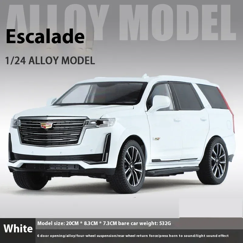 1:24 Cadillac Escalade Diecast SUV Model 11 1:24 Cadillac Escalade Diecast SUV Model - Image 11