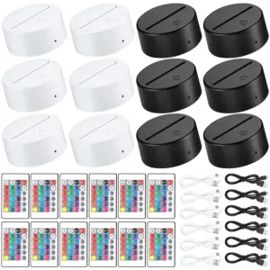 Multi-Color LED Lamp Base for Atmosphere Settings 27 S1002d44d50404a9a804cdf158234d7f3K 11