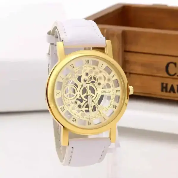 Men's Quartz Hollow Dial Watch D0H66EN - Image 8