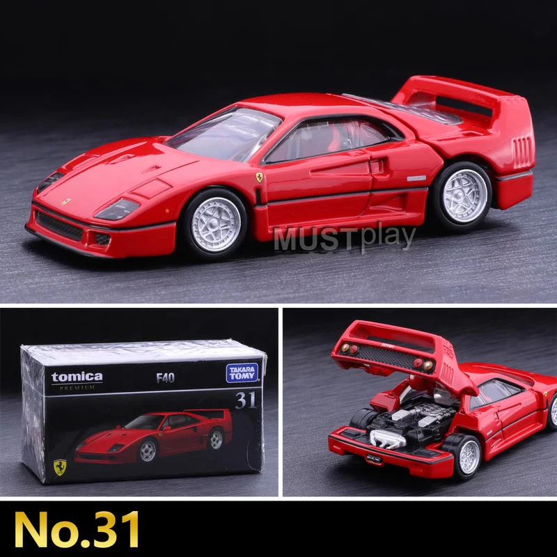 Tomy Ferrari Alloy Car Model 1:64 Scale 26 Tomy Ferrari Alloy Car Model 1:64 Scale - Image 26