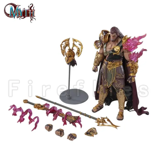 Myth Gods 1/12 Zeus Hades Poseidon Action Figures - Image 6