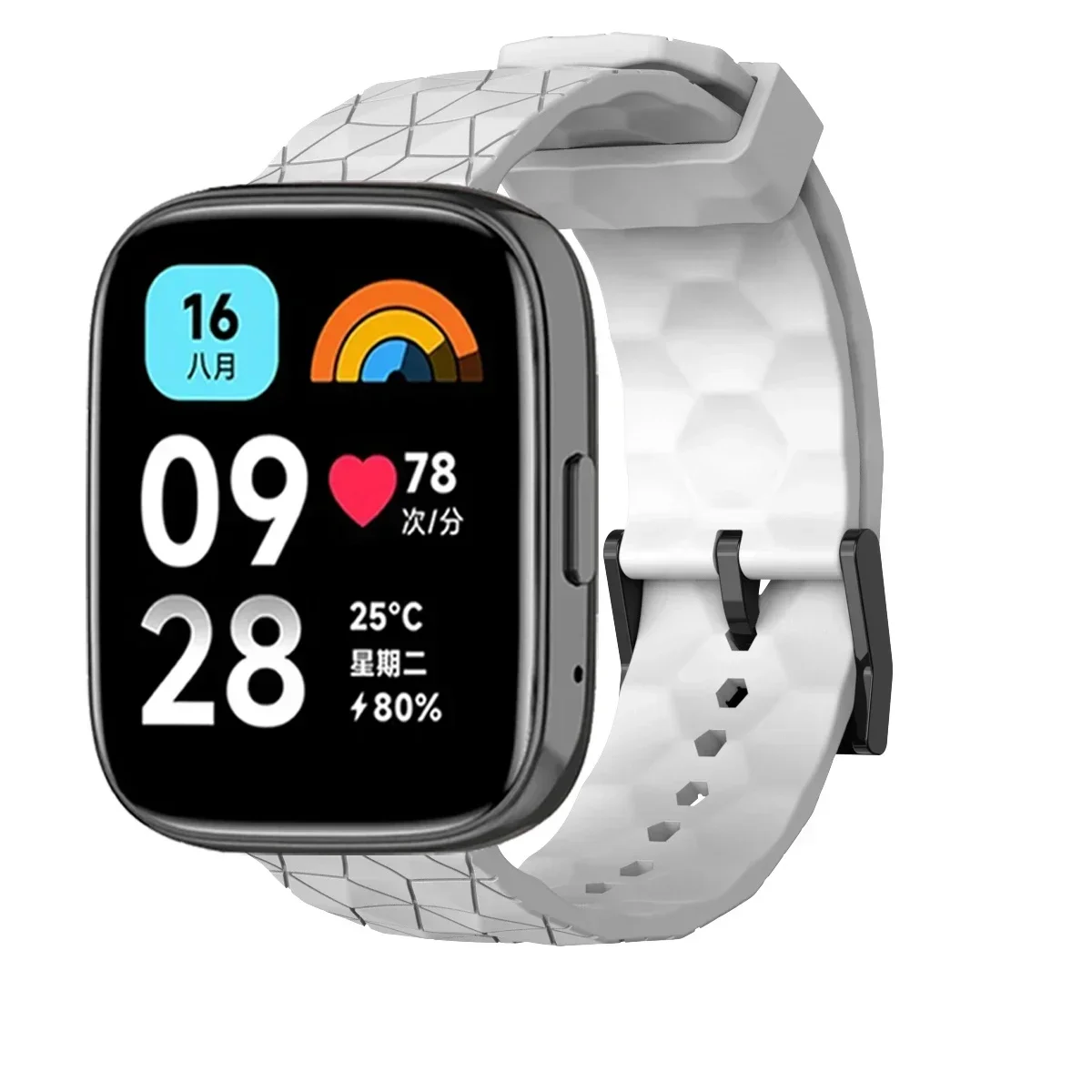 Silicone Strap for Xiaomi Redmi Watch 3 Lite 22 Silicone Strap for Xiaomi Redmi Watch 3 Lite - Image 22