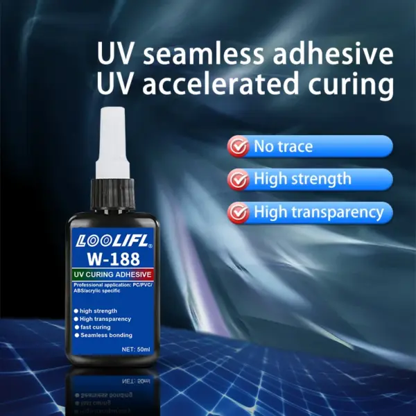 LOOLIFL W188 UV Resin Glue Kit 50ml - Image 3