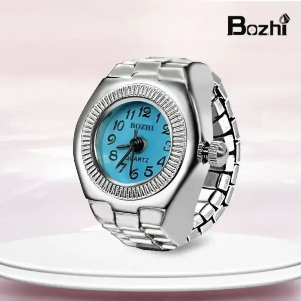 Vintage Punk Quartz Finger Watch Ring for Men Women - Image 17
