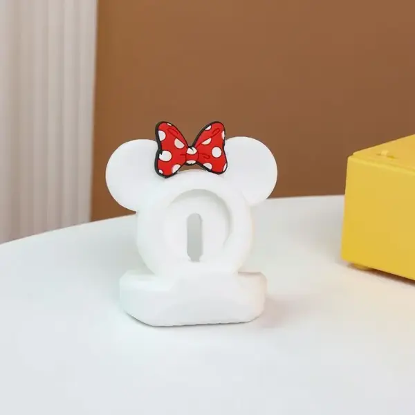 Cute Silicone Stand for Apple Watch Ultra & Series 1-10 - Image 8