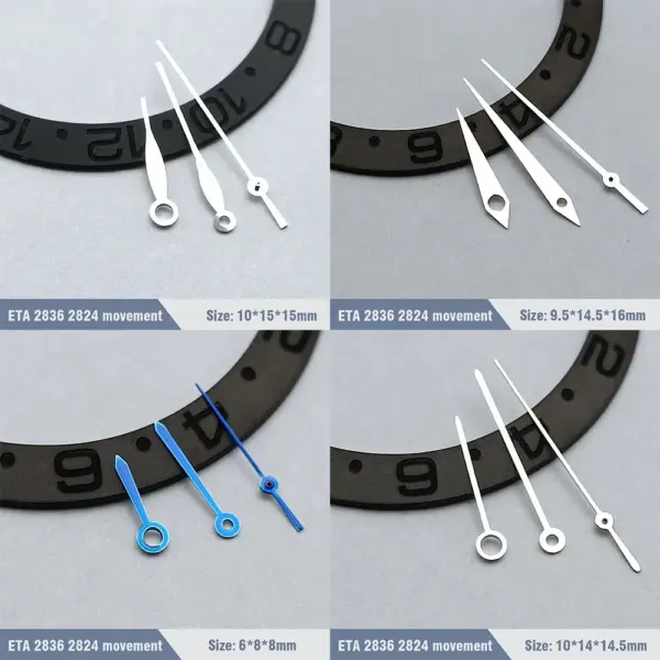 Watch Hands ETA 2836 2824 Movement Set - Image 2
