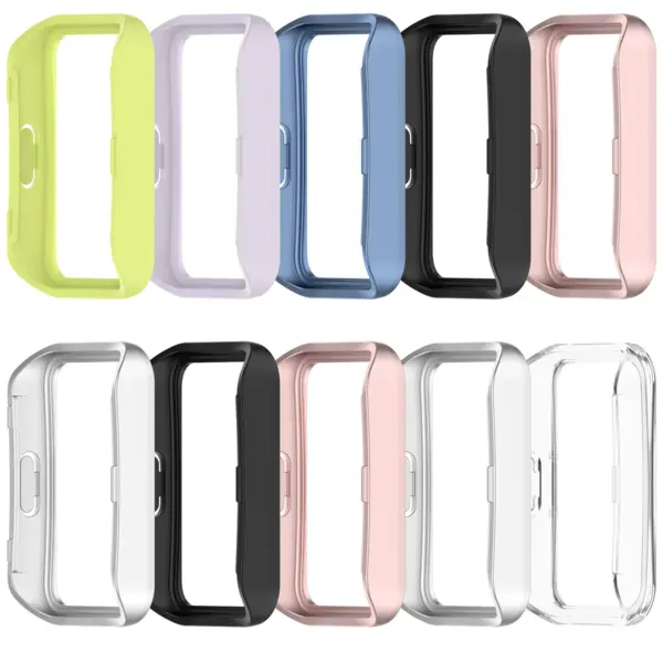 PC Hollow Frame Case for Huawei Band 8-10 Only - Image 2