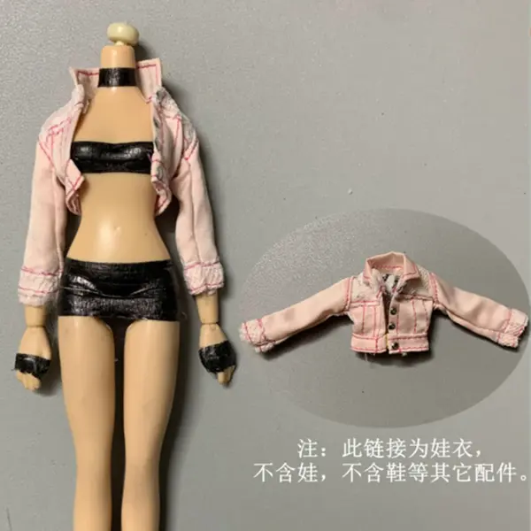 Doll Clothes Fur Top Coat for 11.5-inch Dolls - Image 28
