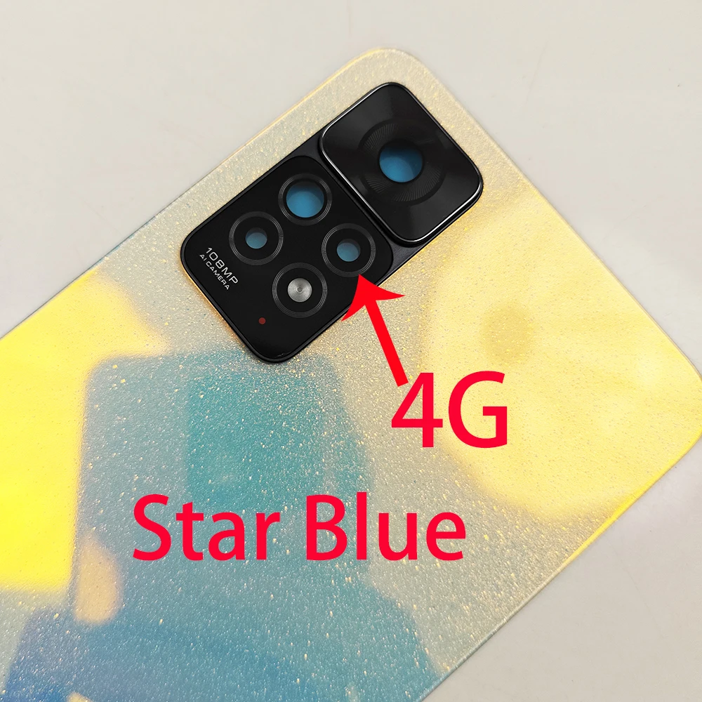 Xiaomi Redmi Note 11 Pro Glass Back Housing Cover 4 Xiaomi Redmi Note 11 Pro Glass Back Housing Cover - Image 4