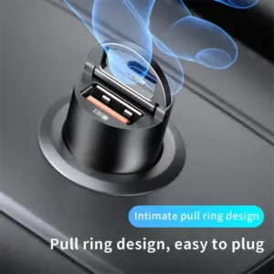 Car 200W Dual Port Fast USB Charger for Vehicles 14 S1121e92cf3e24764947a7f6dfb36b5885