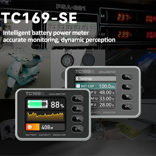 TC169SE Digital Coulombmeter for Battery Monitoring - Image 2