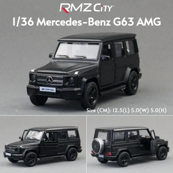 Mercedes-Benz SUV Diecast Model RMZ City 1:36 - Image 12