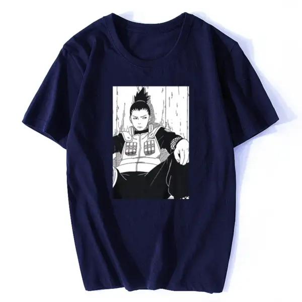 Men Shikamaru Manga T-Shirt for Summer - Image 4