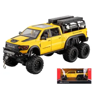 1:24 Dodge Mammoth RAM 1000 TRX Diecast Model Car 24 S117f032ca6ef40928ddc545370325144D 4