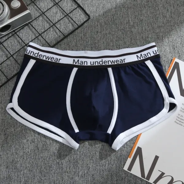 Comfortable Cotton Men's Boxer Shorts Set - Image 8