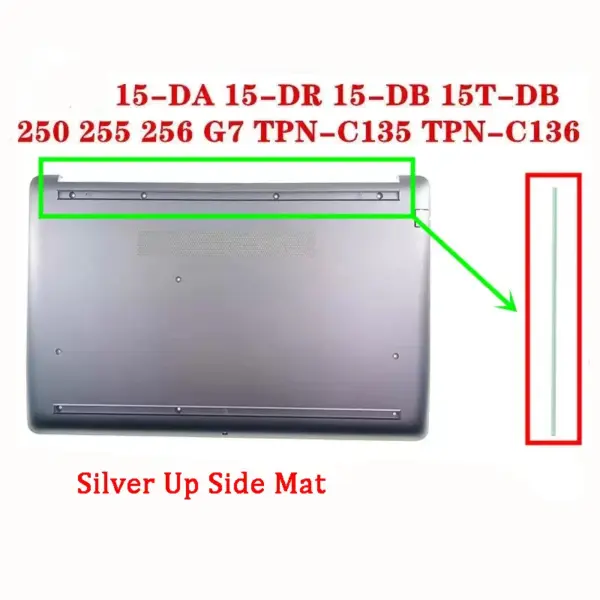 Laptop Bottom Case Rubber Feet for HP 15-DA/DR/DB 250/255/256 G7 - Image 9