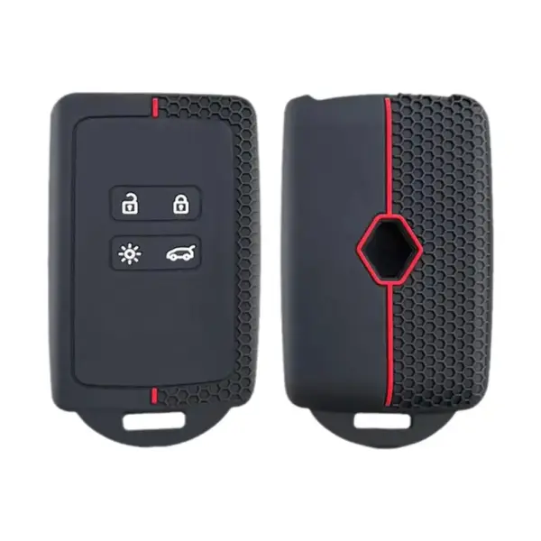 Silicone Car Key Cover for Renault Models - Image 5