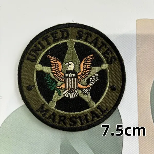 US SHERIFF Tactical Patch With Hook&Loop Badge - Image 2