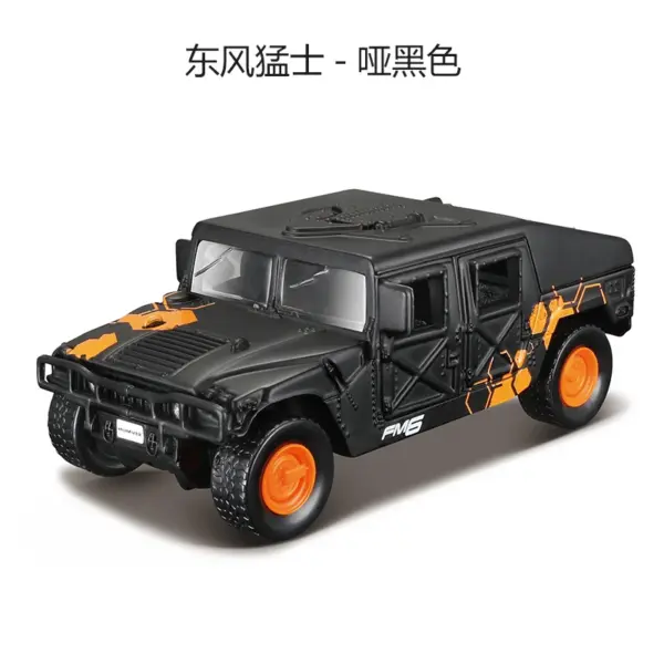 Maisto 1:43 Wrangler Tank Military Alloy Model Car - Image 8