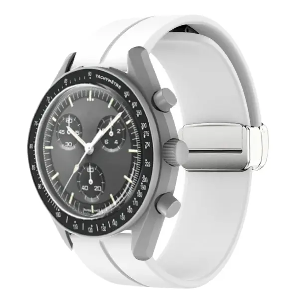 Silicone Strap for Omega MoonSwatch Planet Watch - Image 29