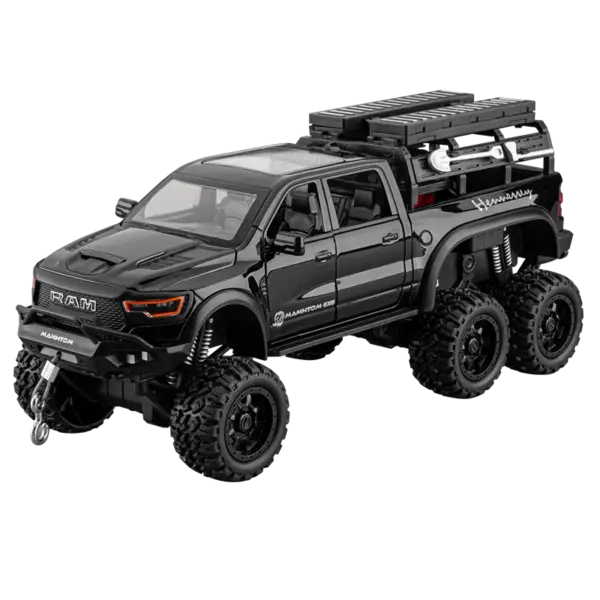 1:24 Dodge Mammoth RAM 1000 TRX 6x6 Diecast Model - Image 15