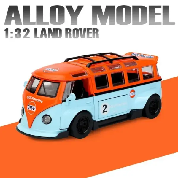 1:32 Volkswagen T1 Bus Diecast Model with Sound - Image 9