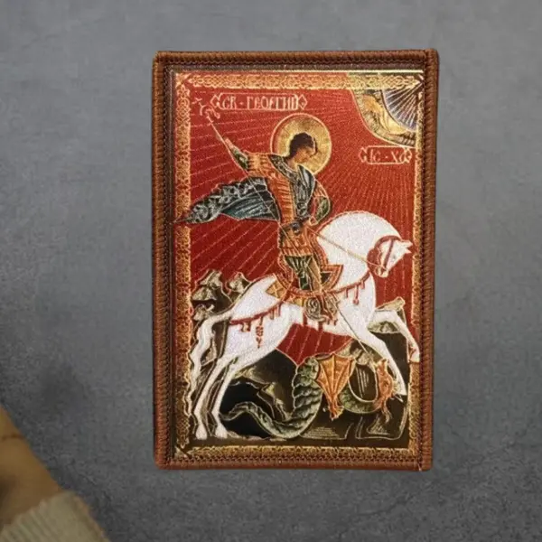 St George Horseback Morale Patch Hook & Loop - Image 5