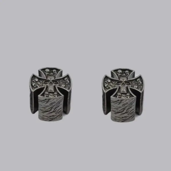 GUYKER Copper Guitar Knobs Cross Style Dual Color - Image 7