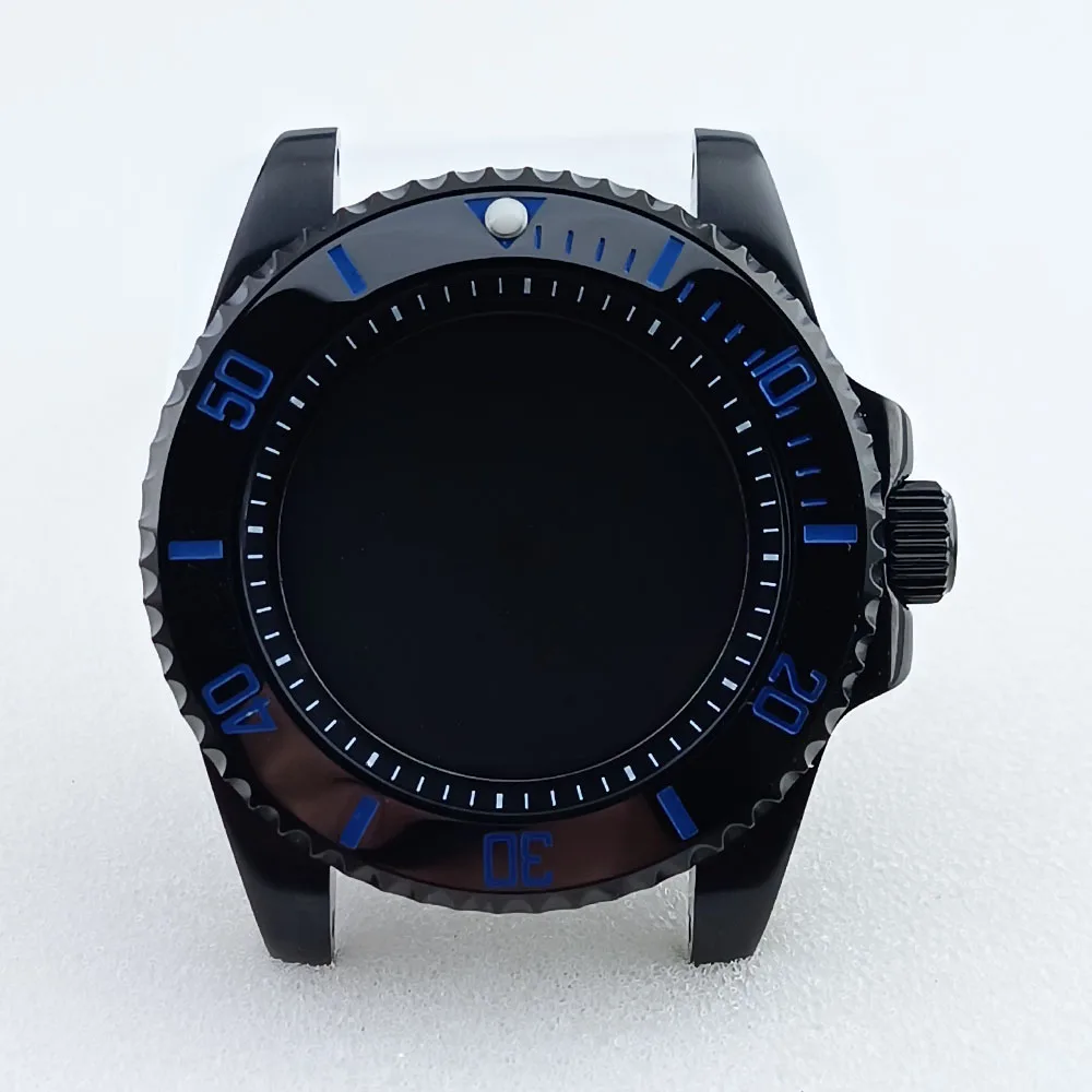 GMT Black Watch Case for NH34/NH35/NH36 Movements 71 GMT Black Watch Case for NH34/NH35/NH36 Movements - Image 71