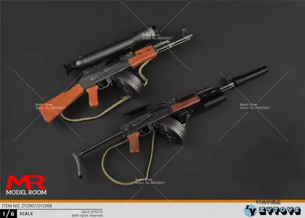 1/6 Scale AK47 Model Rifle for Action Figures - Image 6