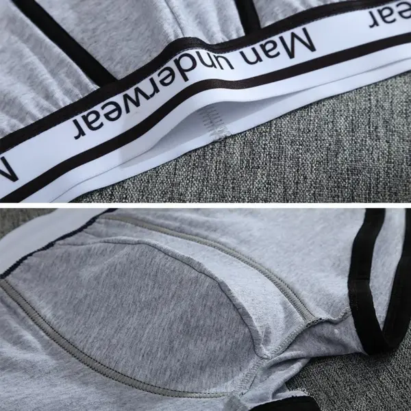 Comfortable Cotton Men's Boxer Shorts Set - Image 6