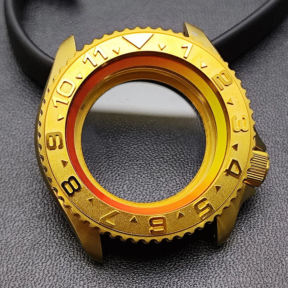 42mm Black Matte Watch Case for NH35 Movement 40 42mm Black Matte Watch Case for NH35 Movement - Image 40