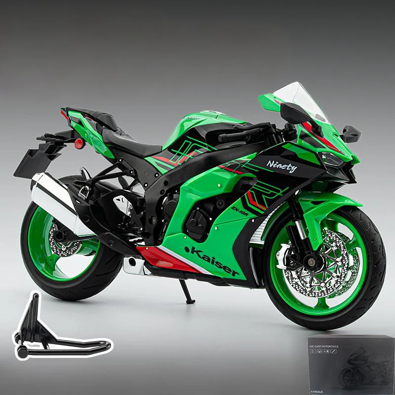 Kawasaki Ninja ZX-10R Diecast Model Motorcycle 9 Kawasaki Ninja ZX-10R Diecast Model Motorcycle - Image 9