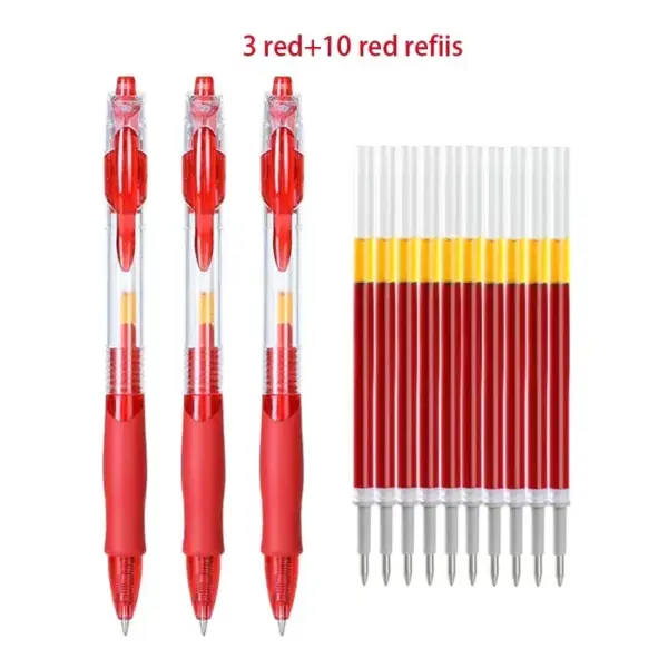 13/30pcs Gel Pen Set with Black, Red, Blue Ink - Image 9