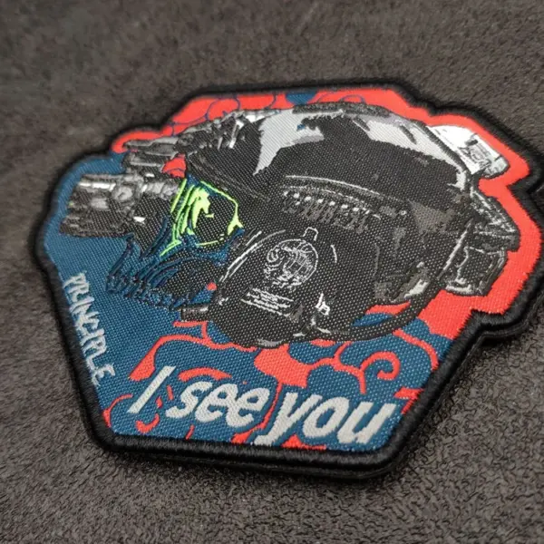 Night Vision Skeleton Tactical Badge Patches for Backpack - Image 6