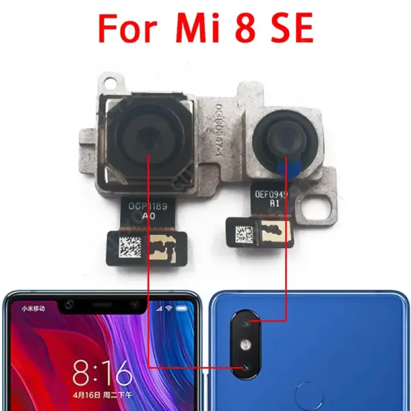 Xiaomi Mi 8 Lite Rear Front Camera Module Replacement - Image 9