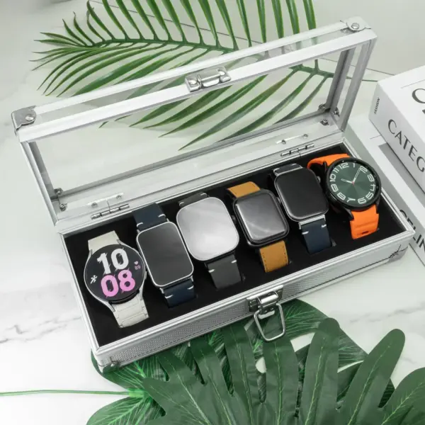 Aluminium Watch Box with 6/12 Slots Model WT0192 - Image 2