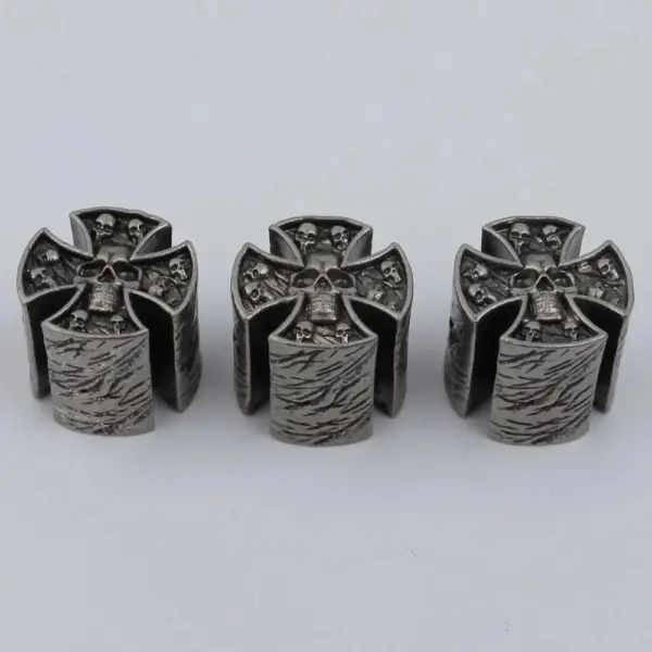 GUYKER Copper Guitar Knobs Cross Style Dual Color - Image 3