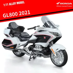 1:11 Honda Gold Wing GL800 Alloy Die Cast Motorcycle Model 18 S13c72a5f2e58462aab3a9d6fb093d67a5 2